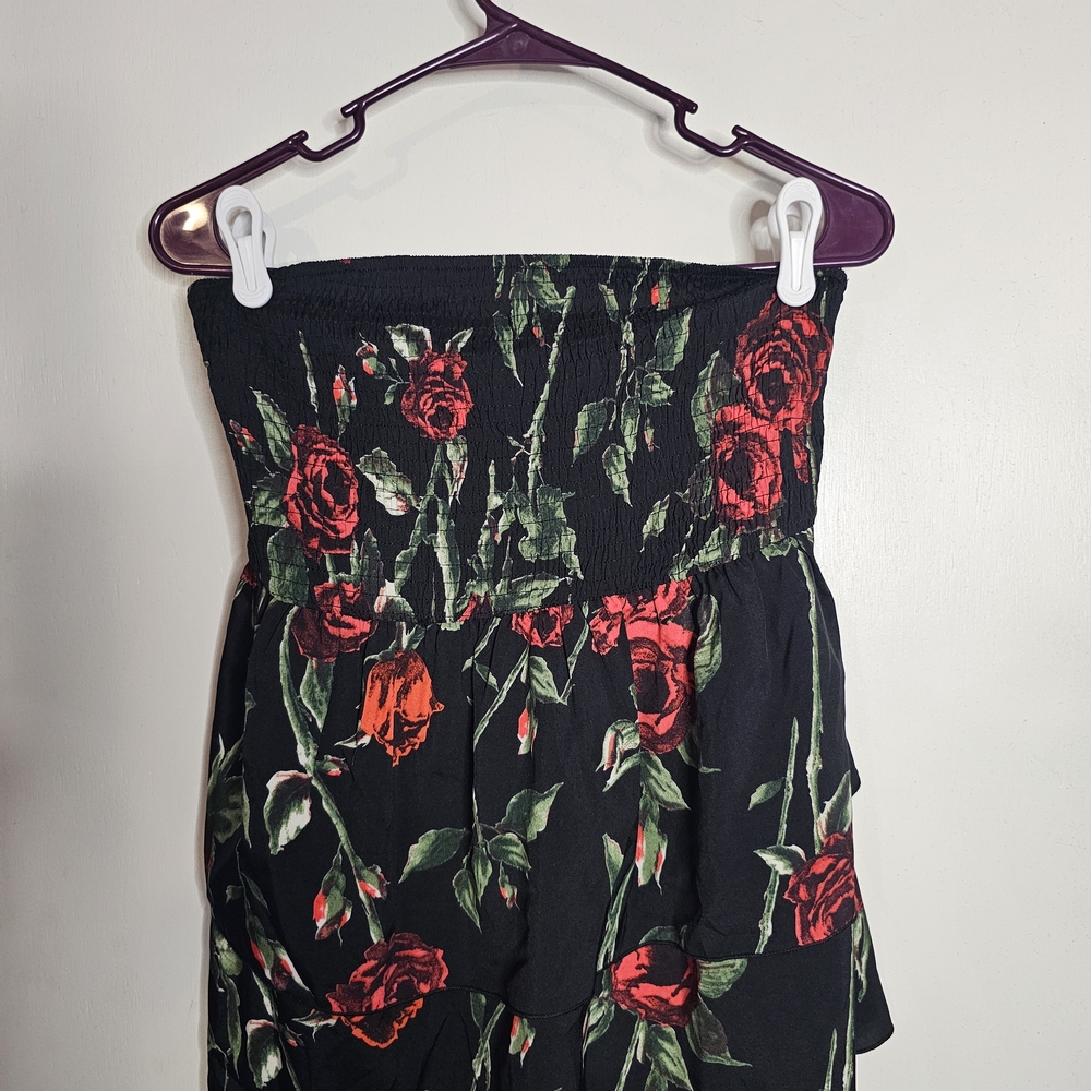 Floral Strapless Tube Top From Amazon